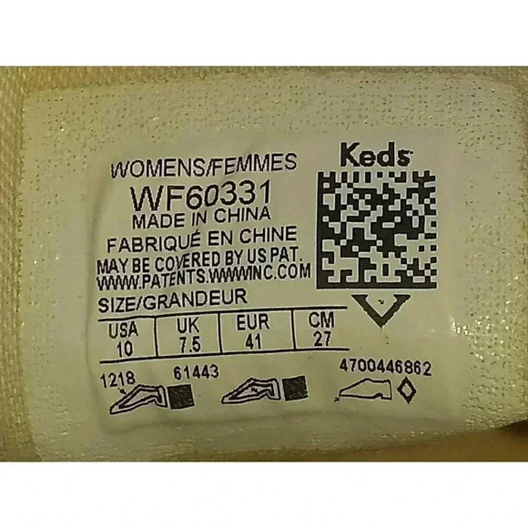 Keds Womens Triple Kick Chambray Sneakers Shoes Pink WF60331 Low Top Lace Up 10 - Picture 9 of 11